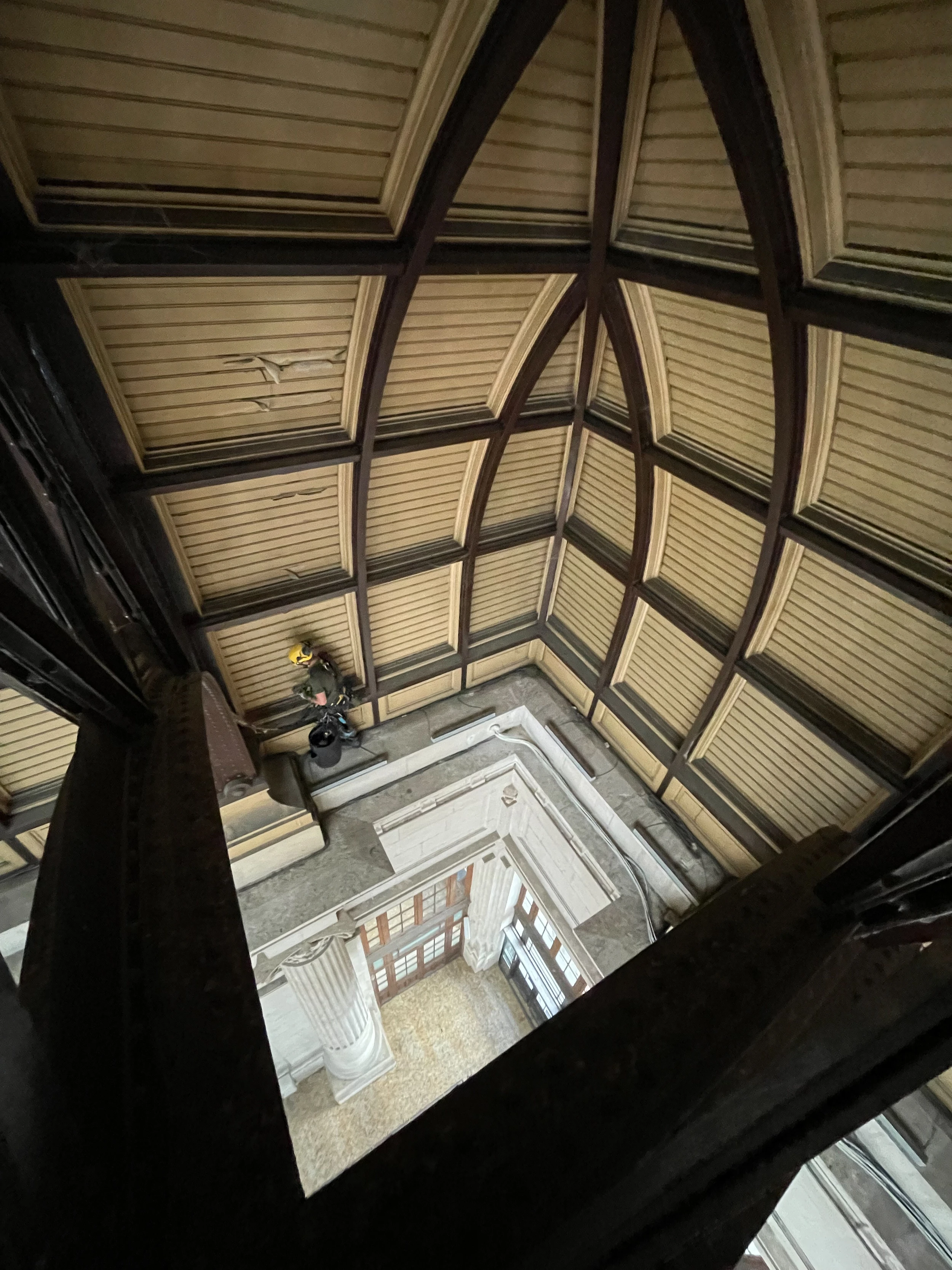 Intervention de cordistes MS Access pour la gare sous nos pieds chez STRUCTUREO à Bordeaux (bâtiment) – 1